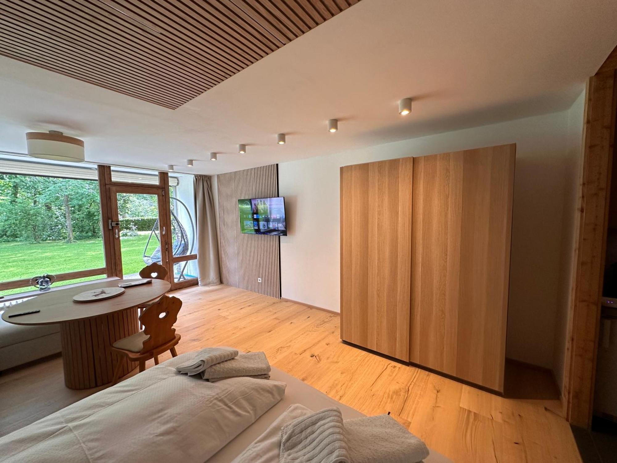 Studio Mit Indoor Pool Und Garten Sankt Martin bei Lofer Ngoại thất bức ảnh