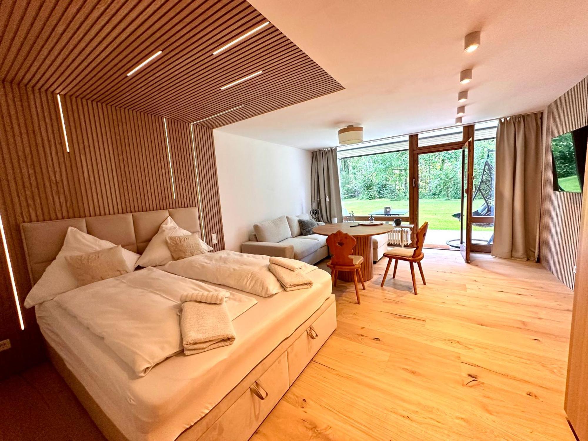 Studio Mit Indoor Pool Und Garten Sankt Martin bei Lofer Ngoại thất bức ảnh
