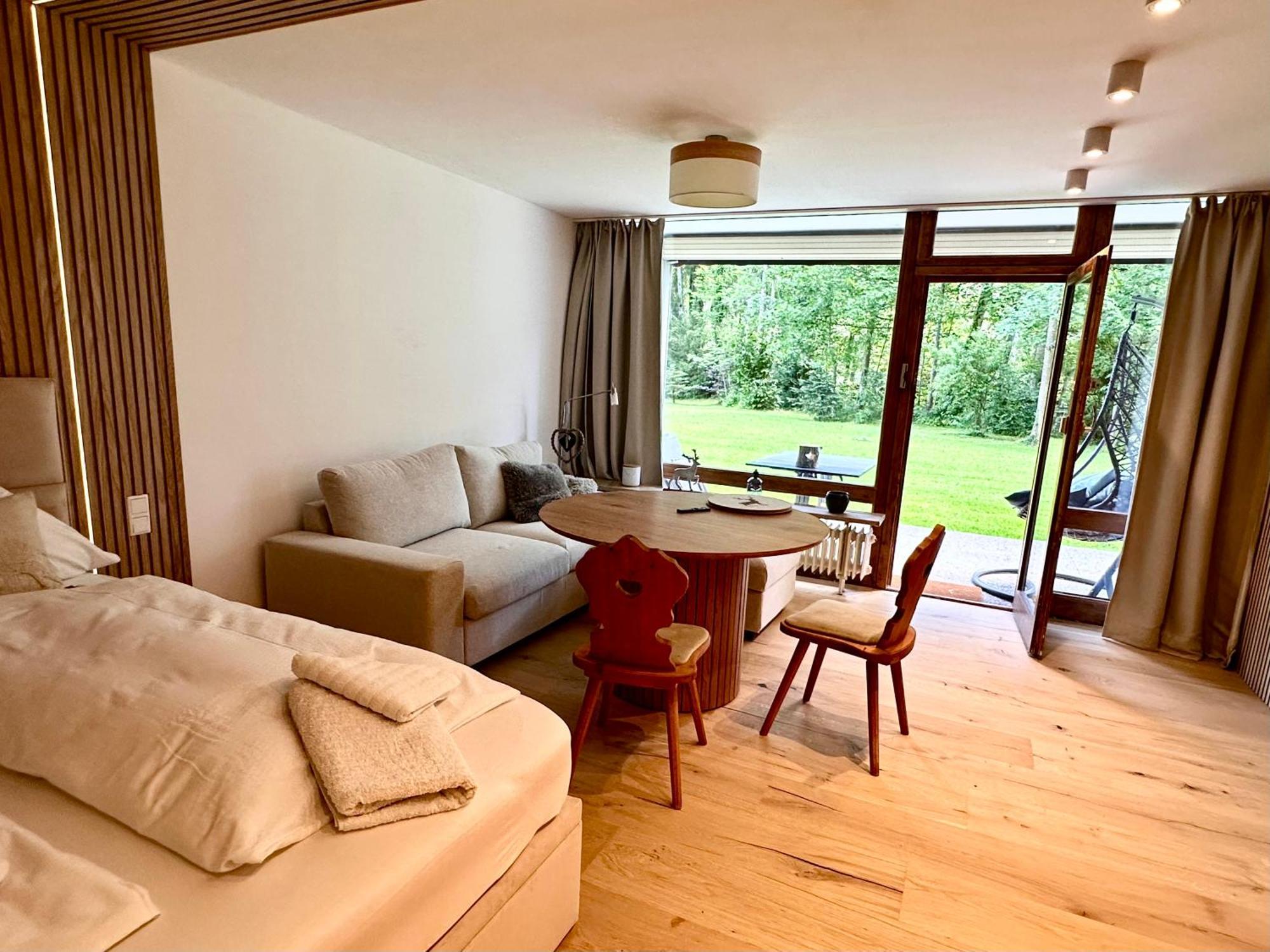 Studio Mit Indoor Pool Und Garten Sankt Martin bei Lofer Ngoại thất bức ảnh